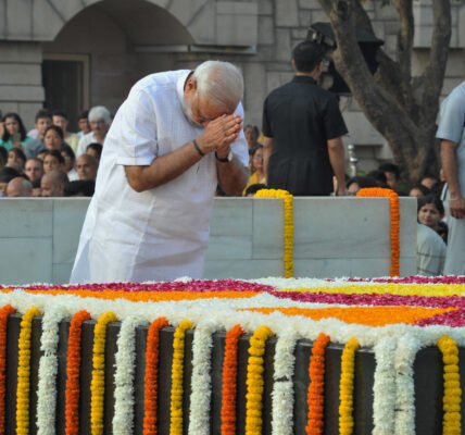 महात्मा गांधी जयंती पर PM Modi की श्रद्धांजलि