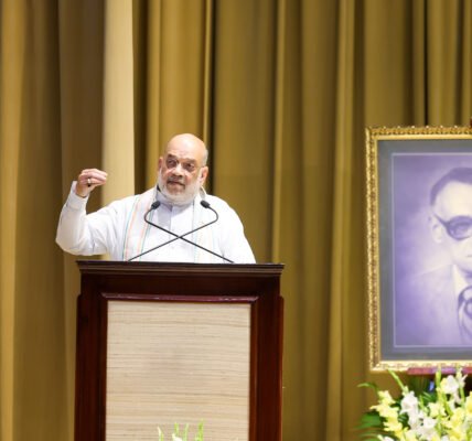 Amit Shah भोपाल में गौपालक सम्मेलन को संबोधित करते हुए