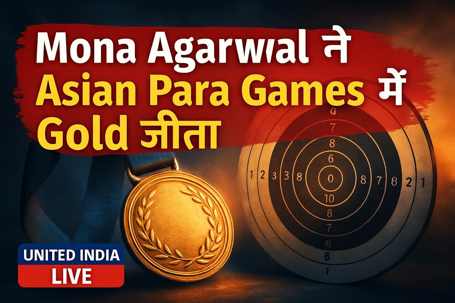 Mona Agarwal ने Asian Para Games में Gold जीतकर रचा नया कीर्तिमान, PM Modi ने दी बधाई