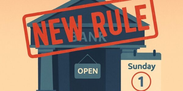 Banks to Remain Open on Sunday, September 27 for Customer Convenience