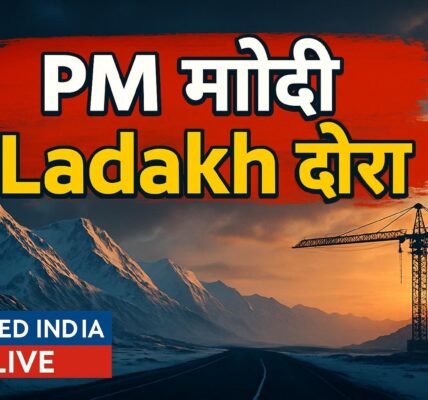 PM Modi Ladakh दौरा: 15 अक्टूबर को करेंगे 3,350 करोड़ रुपये की पांच विकास परियोजनाओं का लोकार्पण